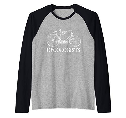 Cycologists Cycling Cyclist Bicycle Tandem Bike Ride - Funny Raglan Baseball Tee