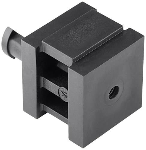 Hellermanntyton Vp-S_4-5_Ins-Sgl-Pl-Bk (20) Beccuccio Senza Alogeni, In Plastica, Nero, 20 Pezzi.