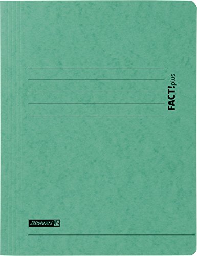 Brunnen 102015350 Jurismappe A4 Fact!plus (Karton, 320 g/m²) grün