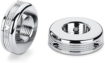 Schaller 14010201 Security Strap Locks - Chrome 1 Pair (2 Pieces)
