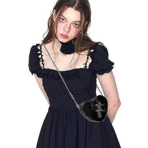 JeVenis Gothic Purse Novelty Purse Gothic Purse Bags Goth Crossbody Bag Gothic Shoulder Bag Gothic Bags Purses Halloween Purse4