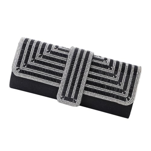 Pochette de soirée en cristaux Homoyoyo chic et élégante