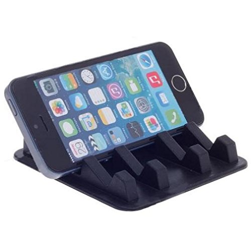 Car Non-Slip Dash-board Holder Stand Mount Vehicle Desktop Phone Dock Black for AT&T Samsung Galaxy S7 Edge (SM-G935A) - AT&T Samsung Galaxy S8 - AT&T Samsung Galaxy S8+ - AT&T Samsung Mega 6.3