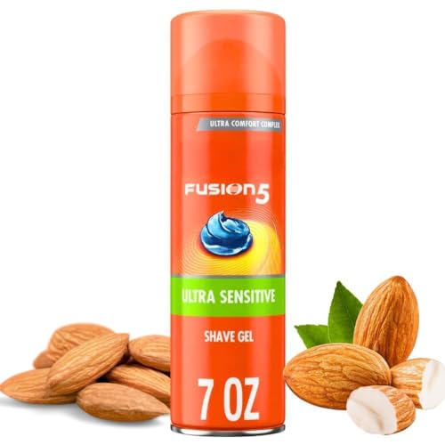 Sensitive Shaving Gel for Men, Fragrance-Free, Hydrating Protection, 7 oz,