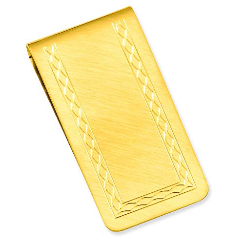 FindingKing Gold Plated Money Clip
