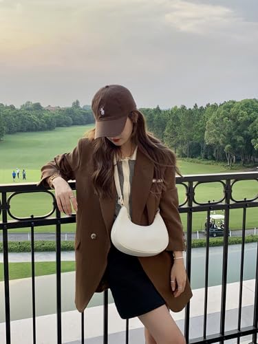 Barabum Shoulder Bag with Detachable Long Strap,Hobo Handbags Top Handle Vegan Leather Going Out Underarm Bag3