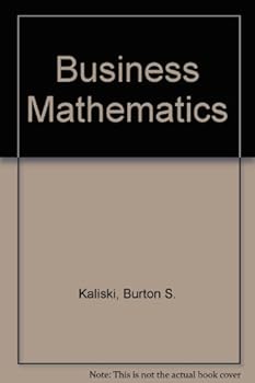 Hardcover Business mathematics Book