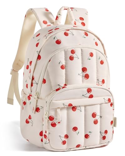 BAGSMART Womens Backpack Small Travel Laptop Backpack for Women, Quilted College Laptop Bookbag,...