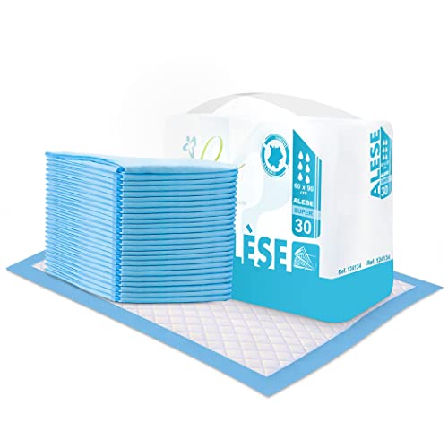 120 x Incontinence Bed Pads 60 x 90 cm | Incontinence Bed Sheets | Disposable Bed Mats for Incontinence | Bed Protectors Kids | Maternity Bed Mats | (4 Packs of 30)