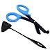 Premium Quality Trauma Paramedic Utility Shears + All Black Tactical Percussion Taylor Hammer (A2ZSCILAB) (Sky Blue)