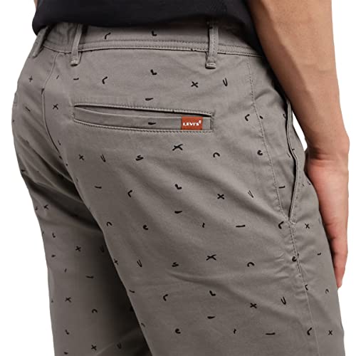 Image of Levi's Men's 502 All Over Printed Tappered Fit Denim Shorts