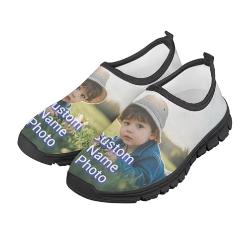Doojoayie Personalized Gift Shoes for Boys Slip On Shoes Novelty Customize Graphics Shoes2