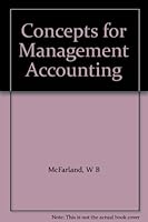 Concepts for Management Accounting B001K6CJS4 Book Cover