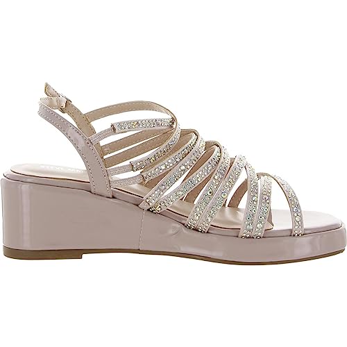 Steve Madden Girls Shoes Glitzey Wedge Sandal2