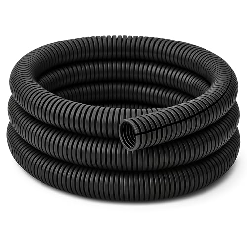 Adaptive Drive Malfunction message with (DTCs) C110D C110C - 2013-2015 Lincoln MKS & MKT 6 Electriduct Split Wire Loom Tubing Polyethylene Corrugated Flexible Conduit - 3/4' Nominal Size - 20 Feet - Black
