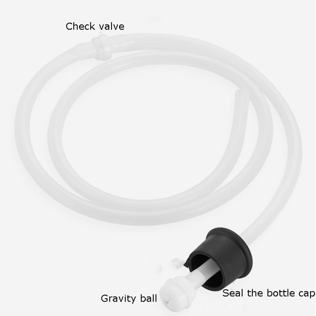 Extractor Stainless Steel Soap Dispenser with Silicone Tube Sink Countertop Liquid Dispenser Kitchen Dishwashing Soap Pump Dispenser Soap Pump (Color : Type B)