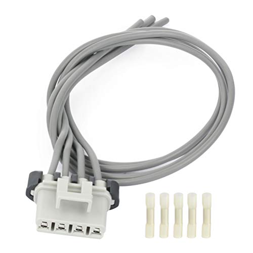 Image of SCITOO Heater HVAC Blower Motor Resistor Fit 2005-2018 Toyota Tacoma Resistor Air Conditioning Control Module Regulator Resistor Kit with Wire Harness 973-582, 87138-04052, 8713804052, RU746, RU1435