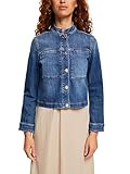 Zwei eingefasste Brusttaschen Esprit Collection Jeansjacke aus Baumwolle