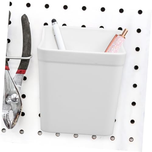 Contenedores elegantes SOIMISS para tablero perforado en ABS blanco de gran durabilidad 8