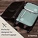 Large Compression Packing Cubes for Travel-Packing Cube Luggage Organizers 7 Piece Set for Checked Luggage-Ultralight, Expandable/Compression Bags by TRIPPED Travel Gear (DustyTeal/White)
