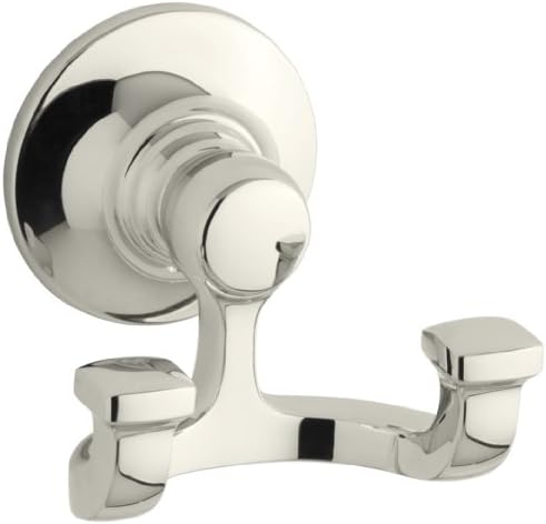 KOHLER 418917 Robe Hook, Vibrant Polished Nickel