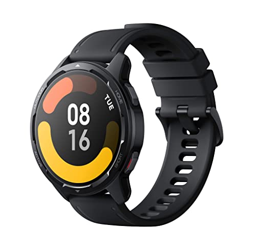 Xiaomi Watch S1 Active (Black), Display AMOLED HD 1.43", 117 Modalità di Allenamento, NFC Integrato, Telefonate Bluetooth, Resistente all'Acqua, GPS Dual-band, Monitoraggio SpO2
