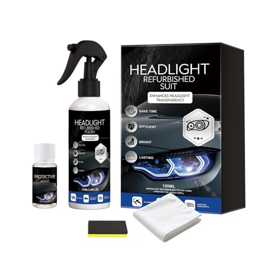 Image of Pipihome Headlight Restoration Kit, Universal Car Headlight