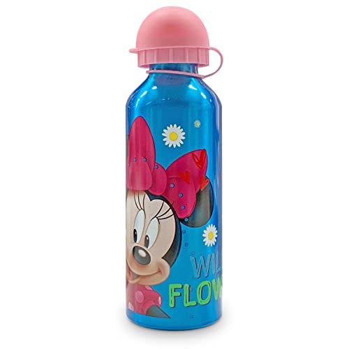 Gourde enfant Disney Minnie Mouse bouteille aluminium réutilisable 500ml