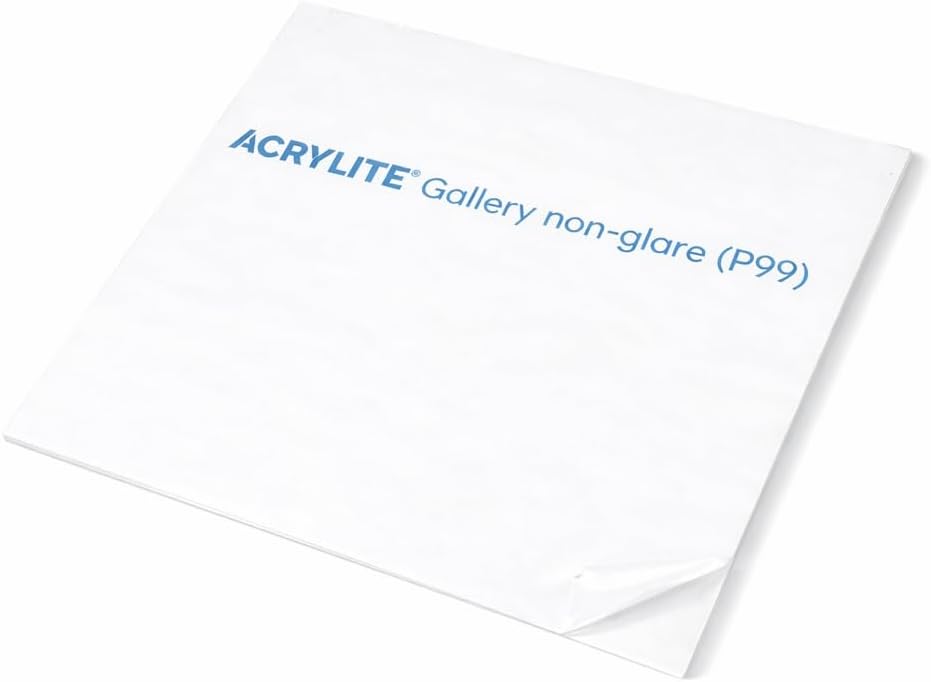 Acrylic Glass Shatterproof 99% UV Protected Conservation Clear OP3 Premium Framing Grade Display For Picture Frame (11 x 14)