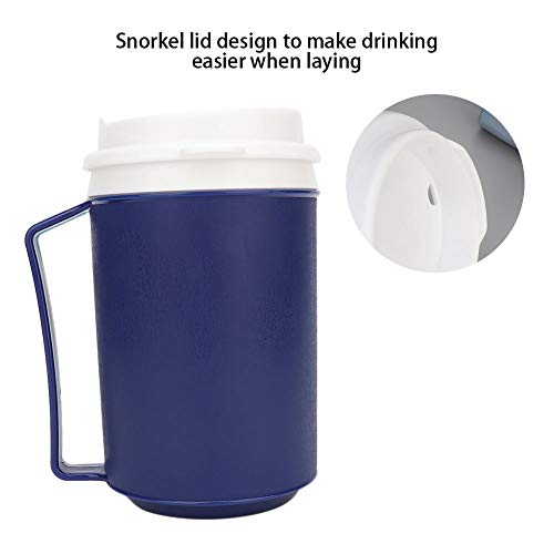 Insulated Mug, Coffee Mug With Snorkel Lid 5.7Inch Insulated Cup For Hot Or Cold Liquids Such As Coffee, Tea, Water, Shakes, And Smoothie #TOP4