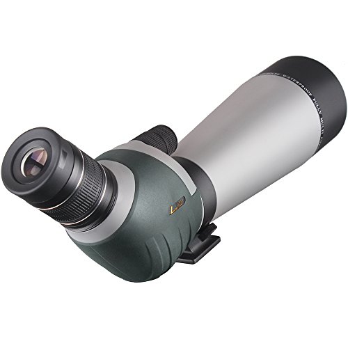 HD 20-60x85 Prism Spotting Scope - BAK4 Fully Multi Coated Waterproof 45 Degree Angled Eyepiece for Hunting Archery Shooting Targets Bird Watching Wildlife Scenery - Thumbnail 7