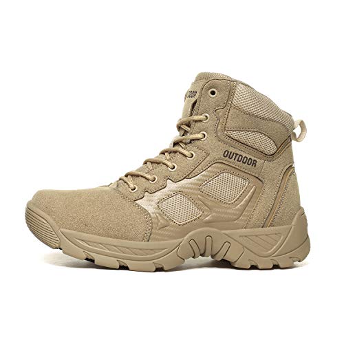 Men's Combat Boots Hiking Boots Outdoor Sports Lightweight High-Top Breathable Land Tactical Boots2