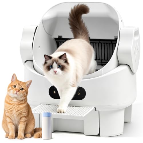 OneBug Open Top Automatic Self Cleaning XL Multiple Cat…