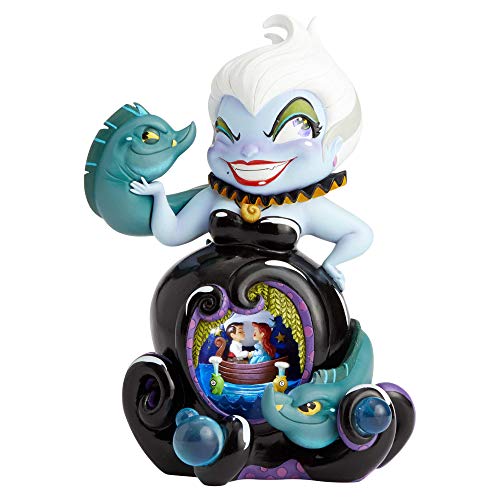 Enesco The World of Miss Mindy The Little Mermaid Deluxe Ursula Figurine, 9.84 Inch, Multicolor