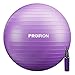 PROIRON Ballon Grossesse,Balles d'exercices Fitness,55CM 65CM 75CM,Ballon de Gym,Swiss Ball,Bleu Violet Rose
