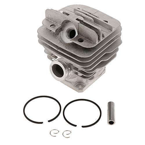 Dolity Conjunto de cilindro de 48 mm adequado para 034 034AV 034 Super 036 MS360 Petrol