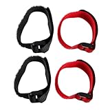 lurrose 4個 防噪音项圈 調節可能柔軟素材 鶏の鳴き声抑制 首周り快適設計 家禽用ノイズコラー