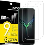 NEW'C Lot de 3, Verre Tremp� pour Xiaomi Black Shark 2, 2 Pro, Film Protection �cran - Anti Rayures - sans Bulles d'air -Ultra R�sistant (0,33mm HD Ultra Transparent) Duret� 9H Glass