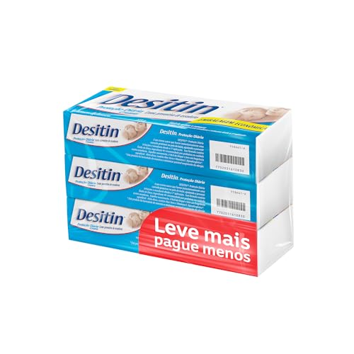 Desitin Creme Preventivo De Assaduras Proteção Diária Creamy, Kit com 3 Unidades de 113g Desitin Creme Preventivo De Assaduras Proteção Diária Creamy, Kit com 3 Unidades de 113g