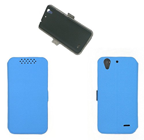 QiongniAN Custodia per Huawei Ascend G620S G620S-L01 G620S-02 G620S-L03 Custodia Case Cover Lake Blue