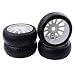 Produktbild Homyl 4pcs 17mm Reifen Set, Gummireifen für 1/8 RC Car