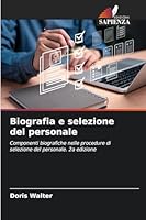Biografia e selezione del personale (Italian Edition) 6202460946 Book Cover