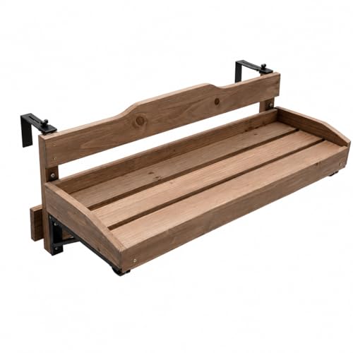 Support jardinière balcon suspendu support de fleurs pour balustrade réglable