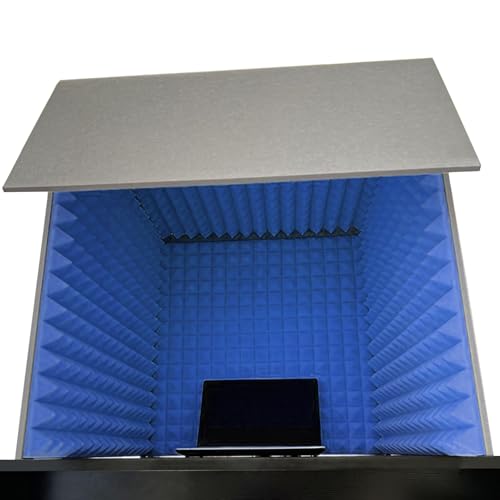 LIGUOYI Desktop Vocal Booth Recording Soundproof Cover, Noise and Reverberation