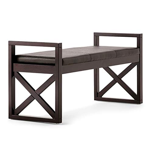 Tabouret de rangement design, banc à chaussures haut de gamme pour intérieur moderne