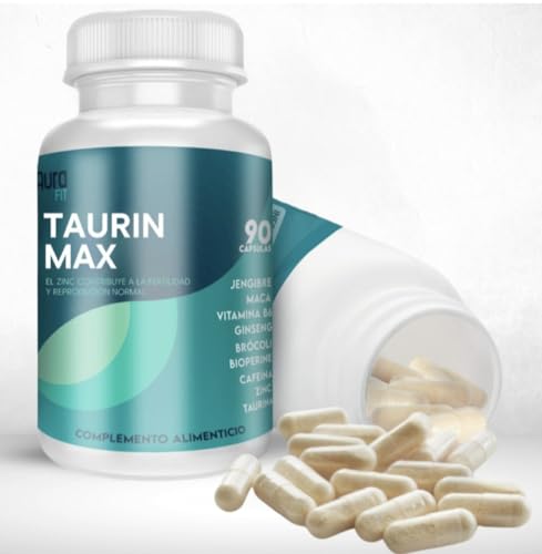 Testosterona Hombre | Fuerza · Energía · Resistencia | Pre Entreno · Musculación | Potenciador Sexual · Bienestar | Maca + Zinc + Ginseng + Taurina + Vitamina B6 | 90 cápsulas