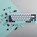 iRoboosta Cherry Profile PBT Keycaps, 171 Key Double Shot Custom Key caps Set for Cherry MX Switches Mechanical Keyboard (Shark)