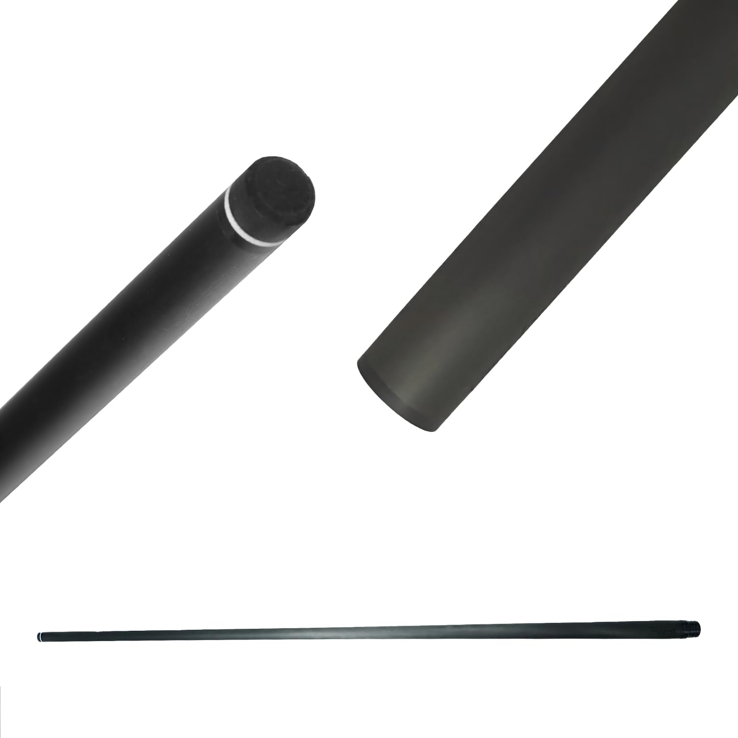 DAVID LOMAN - 29.13" /Radial Wavy 3/8-10 3/8-11 3/8-14 Uni-Loc 5/16-18 Carbon Fiber Pool Cue Shaft, Low Deflection Cue Stick Shaft,Professional Cue