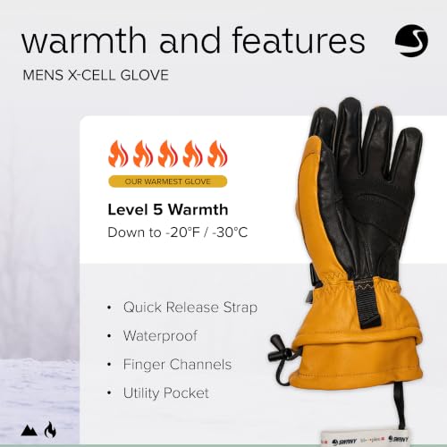 Swany X-Cell 2.1 Leather Winter Gloves