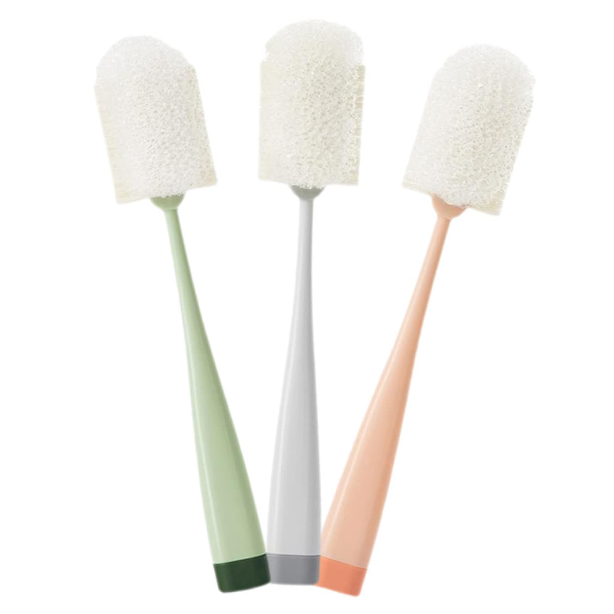 3 Set Pennello A Tazza Pennello Detergente Per Bottiglie Bottiglia Scovolino Per Bottiglie Scovolino Borraccia Per La Pulizia Delle Tazze Lavabottiglie 3 Pezzi*3